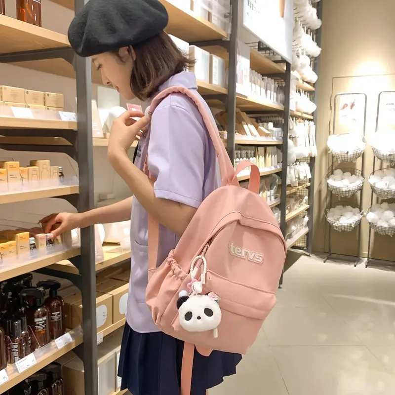 Fresh versatile schoolbag cute lightweight small backpack school backpack backpack women