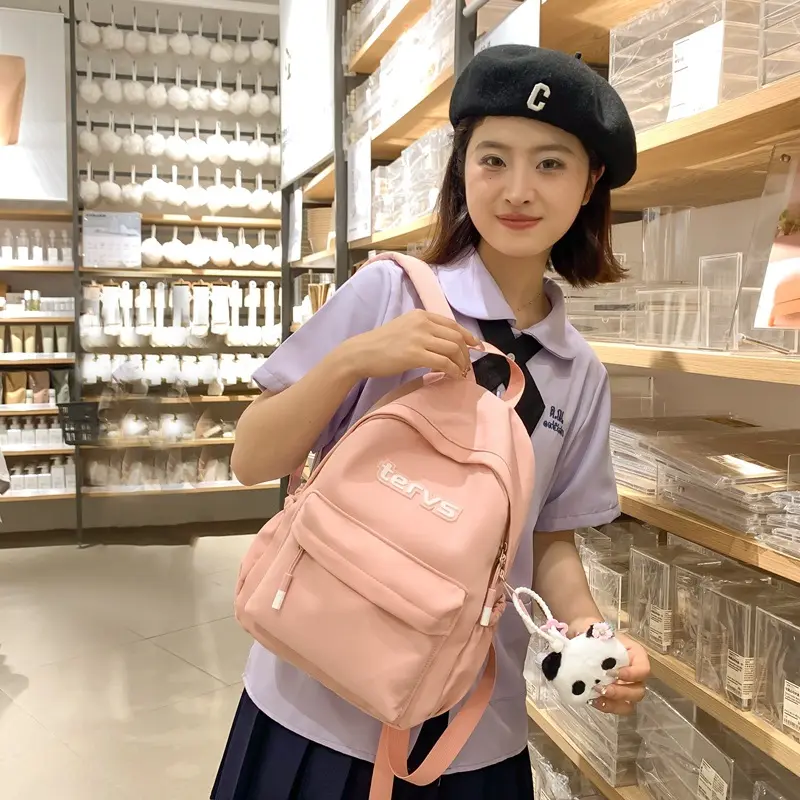 Fresh versatile schoolbag cute lightweight small backpack school backpack backpack women