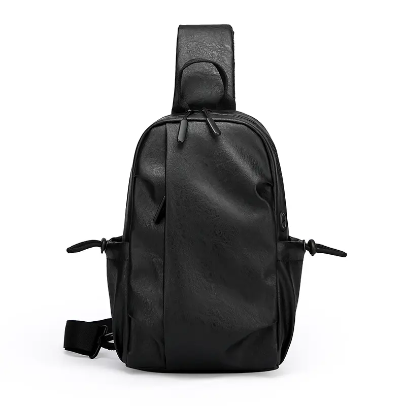 Breast bag men's retro waterproof can put 9.7 inch flat shoulder messenger bag men bag