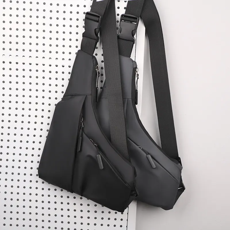 Anti-theft close-fitting gun bag triangle bag men's bag  crossbody casual breast bag crossbody bag men bag