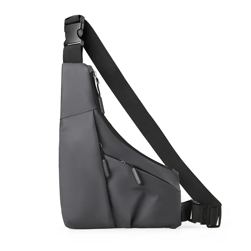 Anti-theft close-fitting gun bag triangle bag men's bag  crossbody casual breast bag crossbody bag men bag
