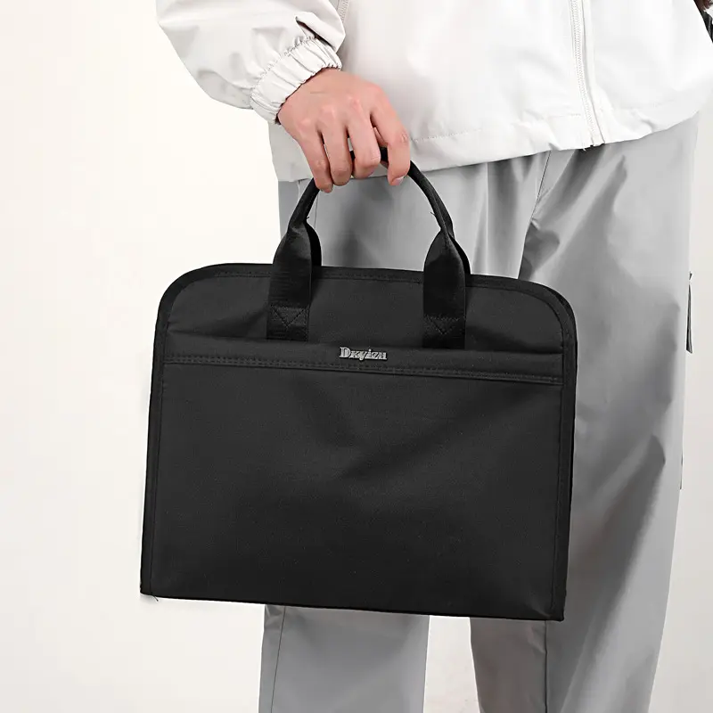 Computer bag portable unisex document bag meeting bag meeting office commuter 14 inch briefcase women laptop bag