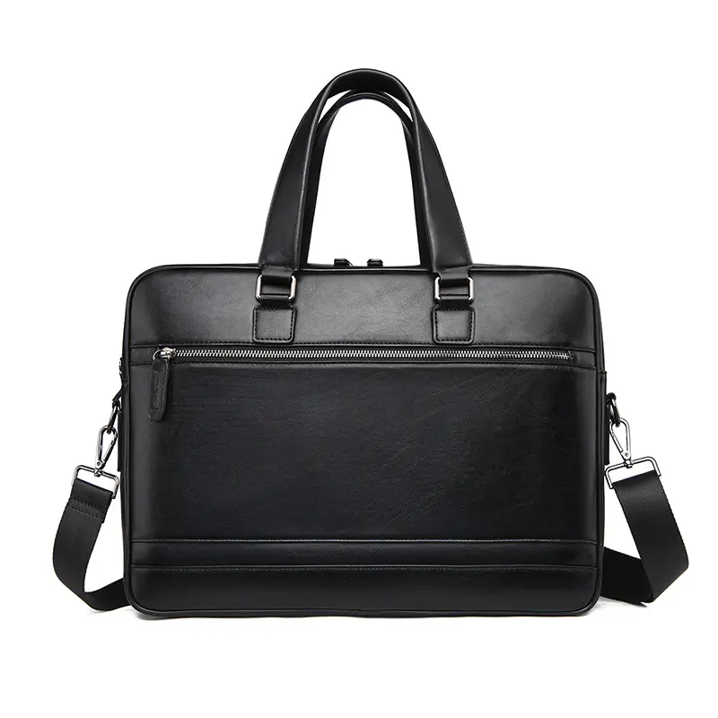 Men's briefcase 15.6 inch men's business handbag large capacity handbag briefcase women