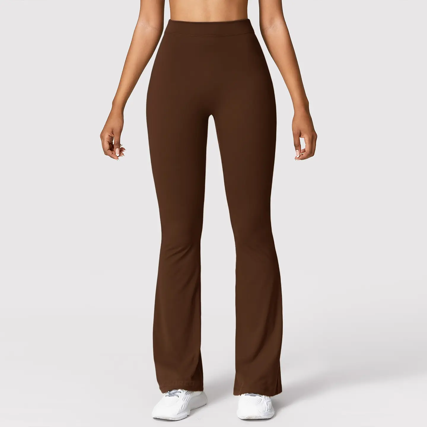 High elastic V waist loose casual hip lift waist outdoor running fitness wide leg pants yoga pants women
