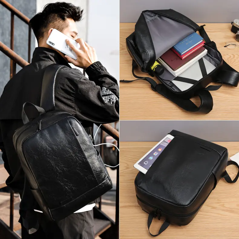 Fashion sports youth schoolbag simple computer men's backpack backpack