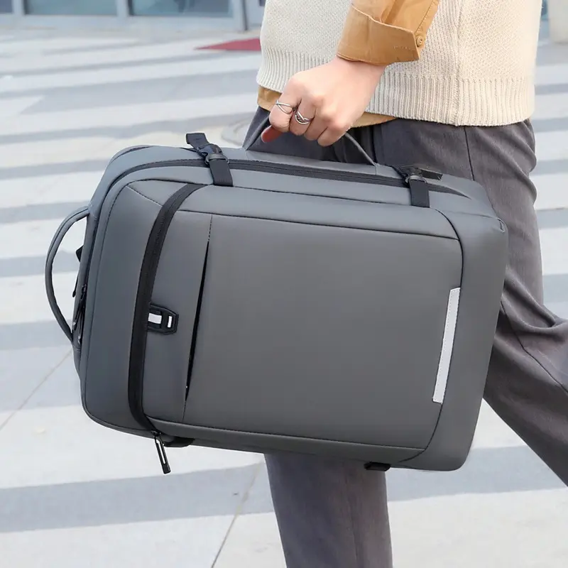 Men's Backpack Premium Business Large Capacity Multifunctional Luggage Backpack Short Trip Travel Bag