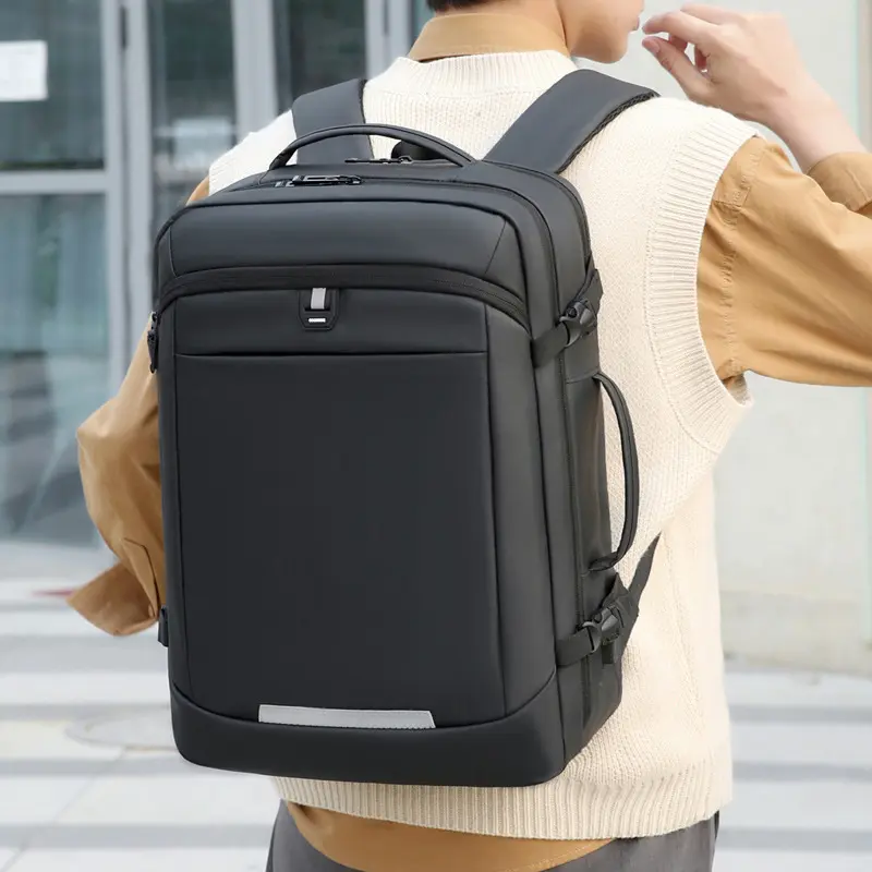Men's Backpack Premium Business Large Capacity Multifunctional Luggage Backpack Short Trip Travel Bag