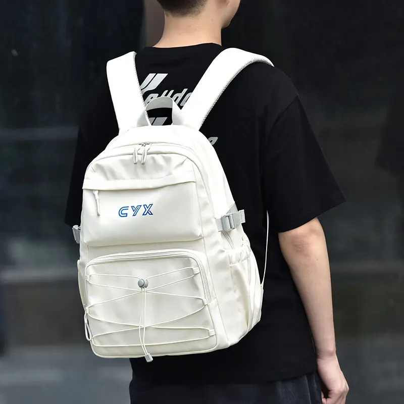School bag female fresh and sweet campus male and female couples backpack college student large capacity casual backpack