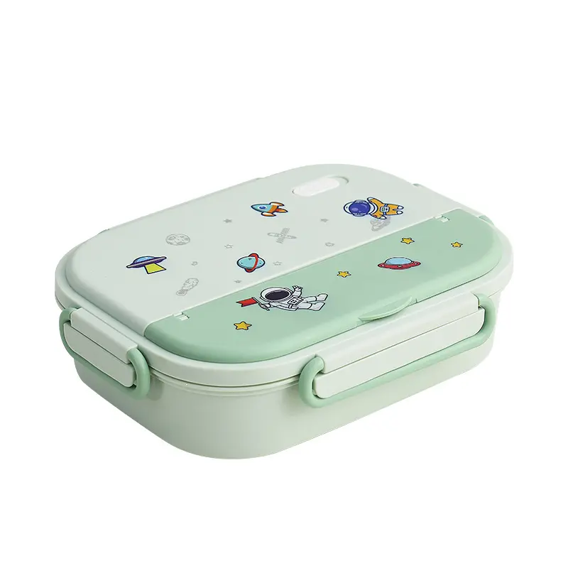 lunch box for primary school students, food grade children can be divided into bento lunch boxes for men and women