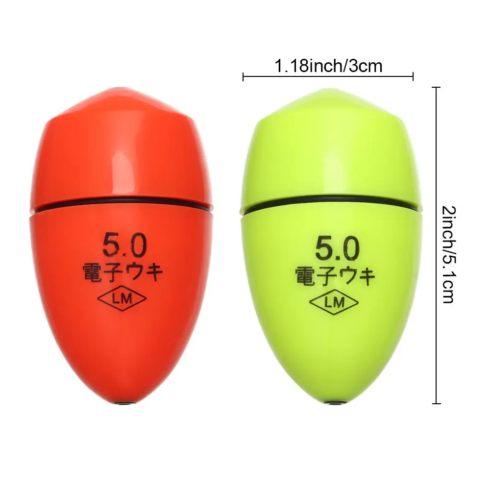 1PC New Plastic Electronic Float Luminous Night Fishing Float Sea Fishing Terminal Tackle Fishing Tools