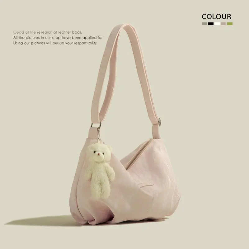 Tote bag women's bag summer new trend everything stylish simple commuter advanced sense soft leather lightweight large