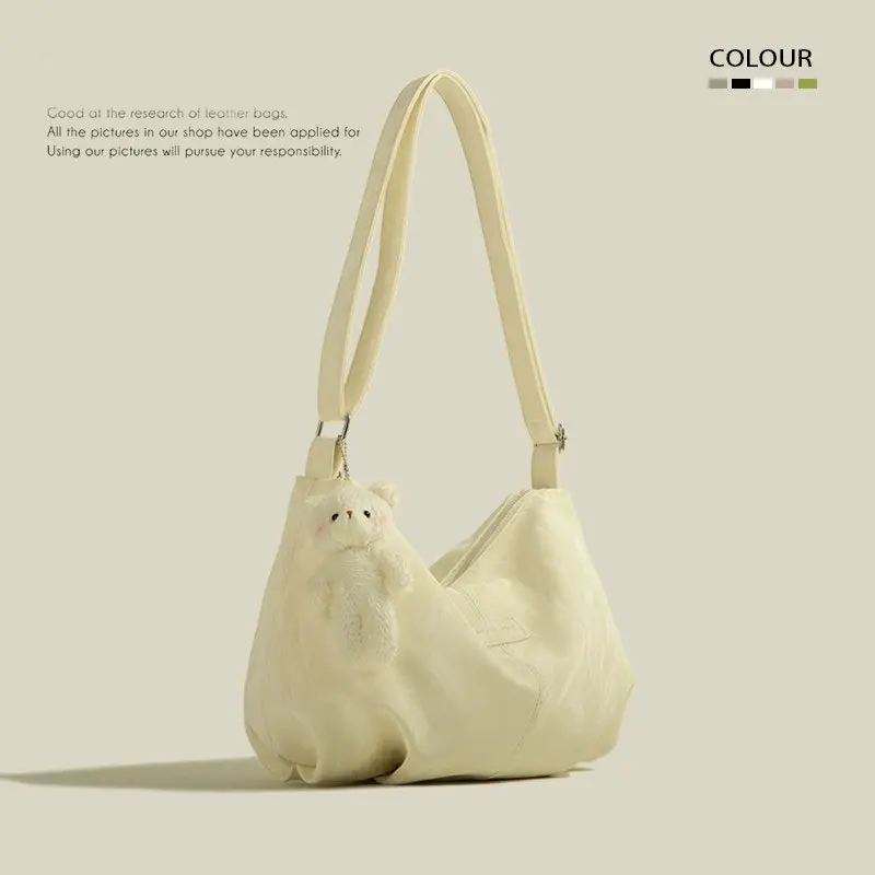 Tote bag women's bag summer new trend everything stylish simple commuter advanced sense soft leather lightweight large