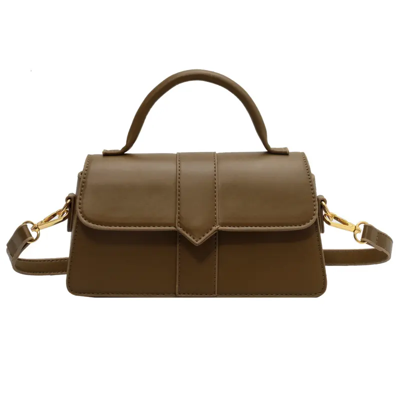 Bag women's bag new fashion single shoulder bag with commuter crossbody bag texture foreign style hand bag small square