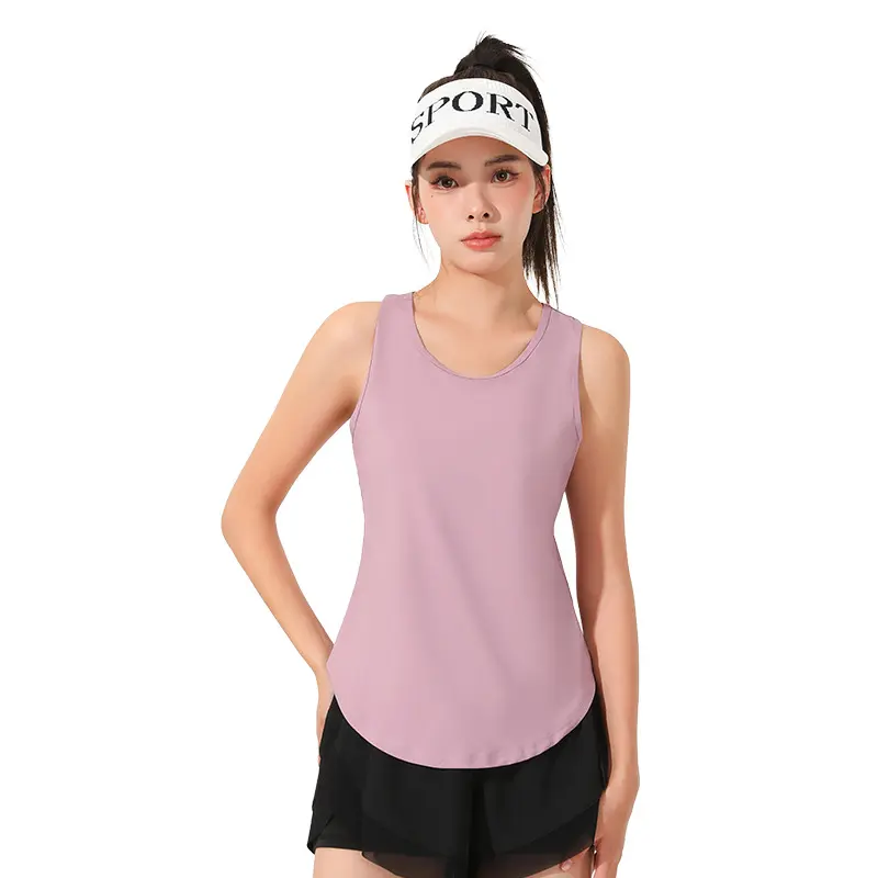 Juyatang breathable sports vest mesh hollowed-out beautiful back yoga vest naked yoga suit women women clothing