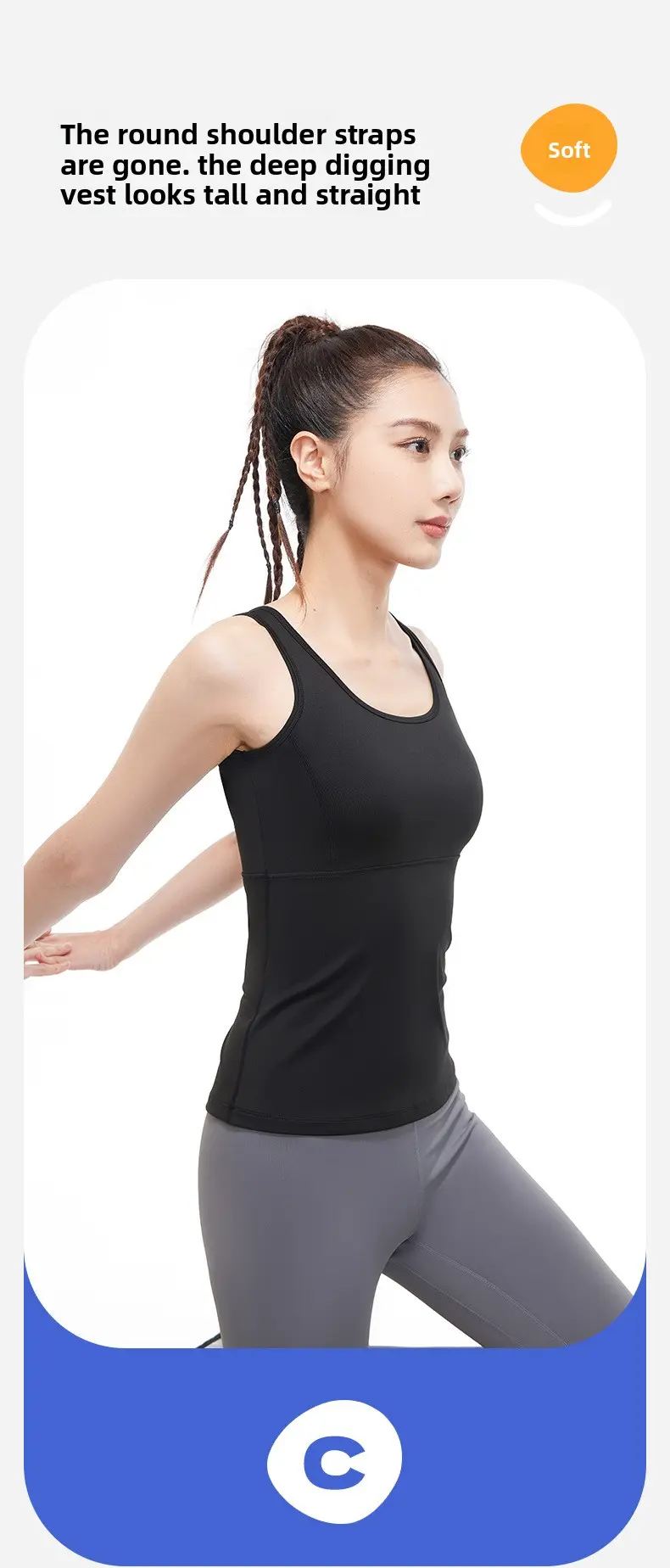 Juyitang Summer Mesh Hollow Yoga Vest Breathable Naked Beauty Back Skinny Sports Vest