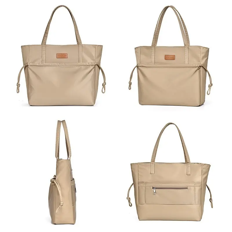 Toth large capacity double layer new niche computer handbag simple fashion high appearance level commuter shoulder bag