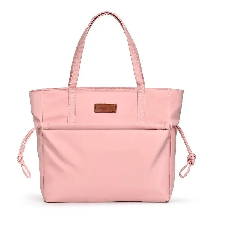 Toth large capacity double layer new niche computer handbag simple fashion high appearance level commuter shoulder bag