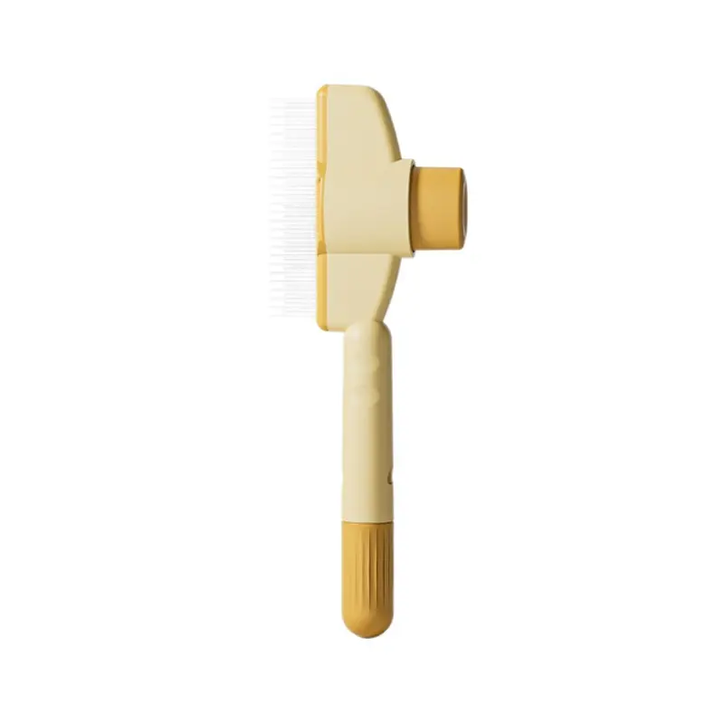 Cat and dog combs clean pet long hair by connecting to a floating hair device comb  dog grooming  pet accessories