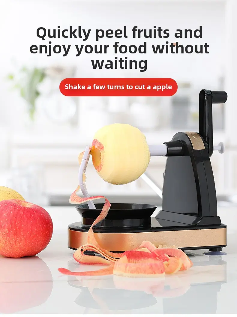 Hand apple peeler Multi-functional apple peeler automatic fruit knife Peeler tool Pear planing and peeling knife