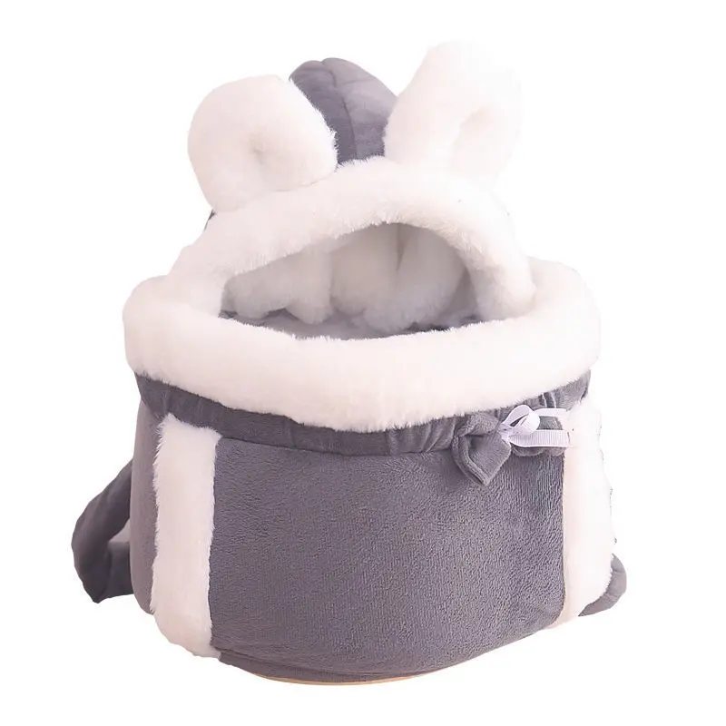 Cat bag Winter warm outdoor portable cat bag Carry bag Large capacity diagonal pet bag