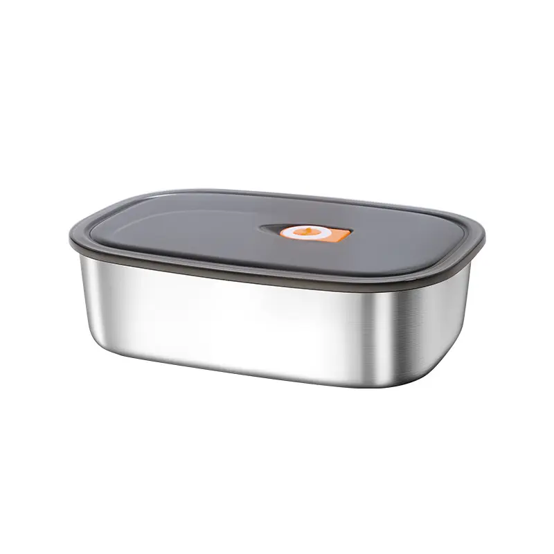 Fresh-keeping box 316 stainless steel lunch box with lid sealed leak-proof lunch box for office workers lunch box