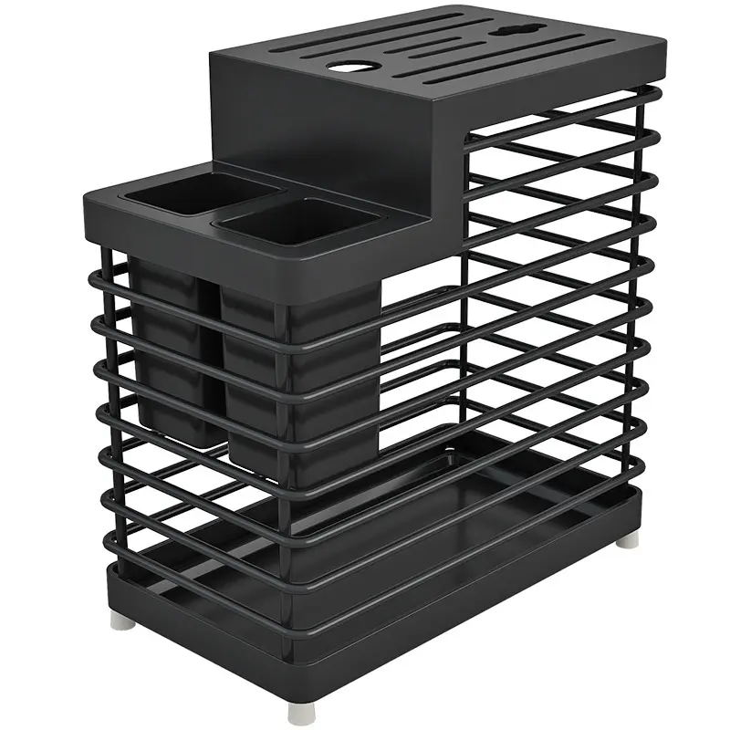 Stainless steel knife holder Cutting board rack Kitchen items storage rack Knife Chopping board Chopsticks container