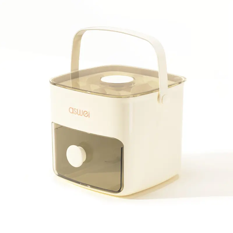 Ice cube mold press silicone ice cube ice hockey plastic portable ice box Large capacity refrigerator ice block box