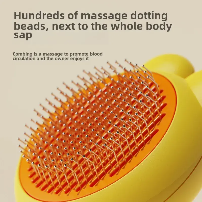 Cat hair removal comb Bath massage cat comb to float hair rabbit comb to open knots Cat dog pet supplies dog brush