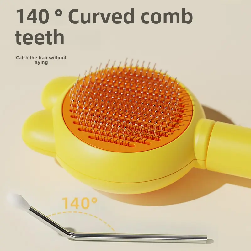 Cat hair removal comb Bath massage cat comb to float hair rabbit comb to open knots Cat dog pet supplies dog brush