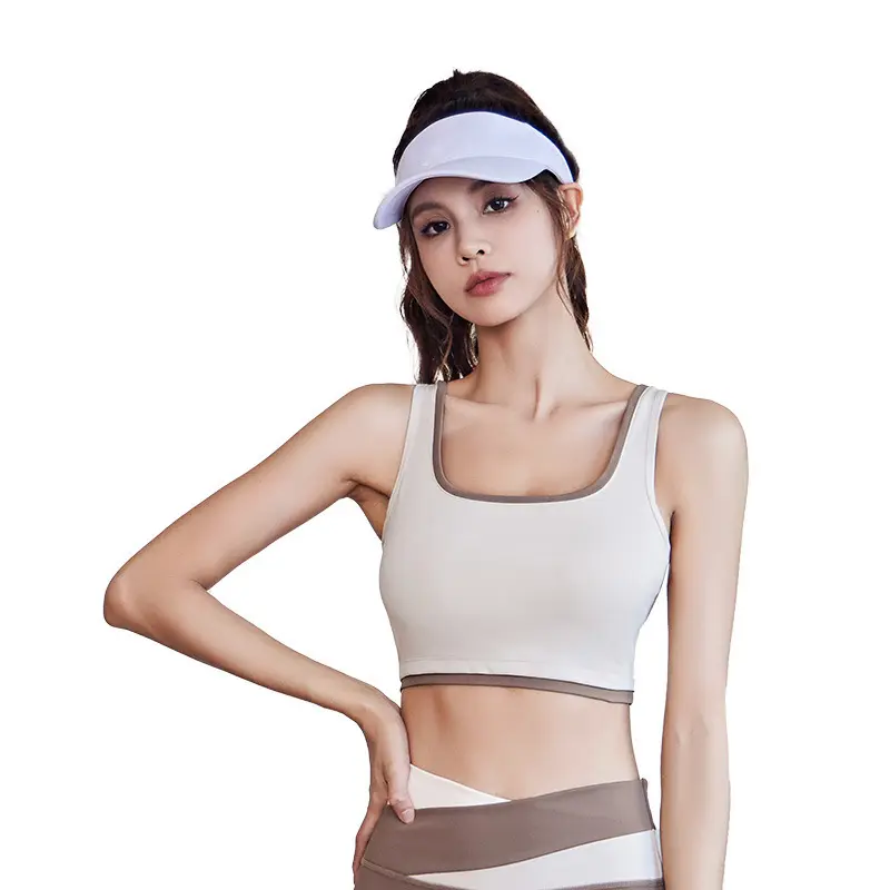 color matching sports underwear, high-strength shockproof, gathering to show the chest, collecting secondary breastsoutdyoga bra