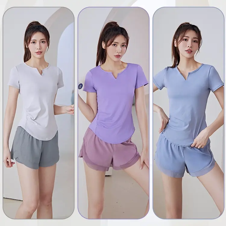 Juyitang summer new yoga suit breathable running fitness sports training yoga suit women