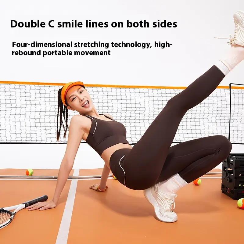 Juyitang character busbar sense fixed integrated sports underwear high-strength shockproof gathering yoga bra