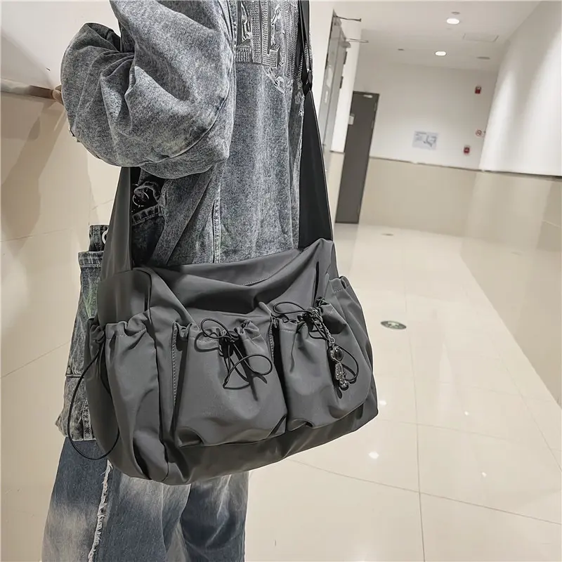 Crossbody bag Day body bag men's single shoulder charter can tooling bag Postman tide brand crossbody bag bag street trend