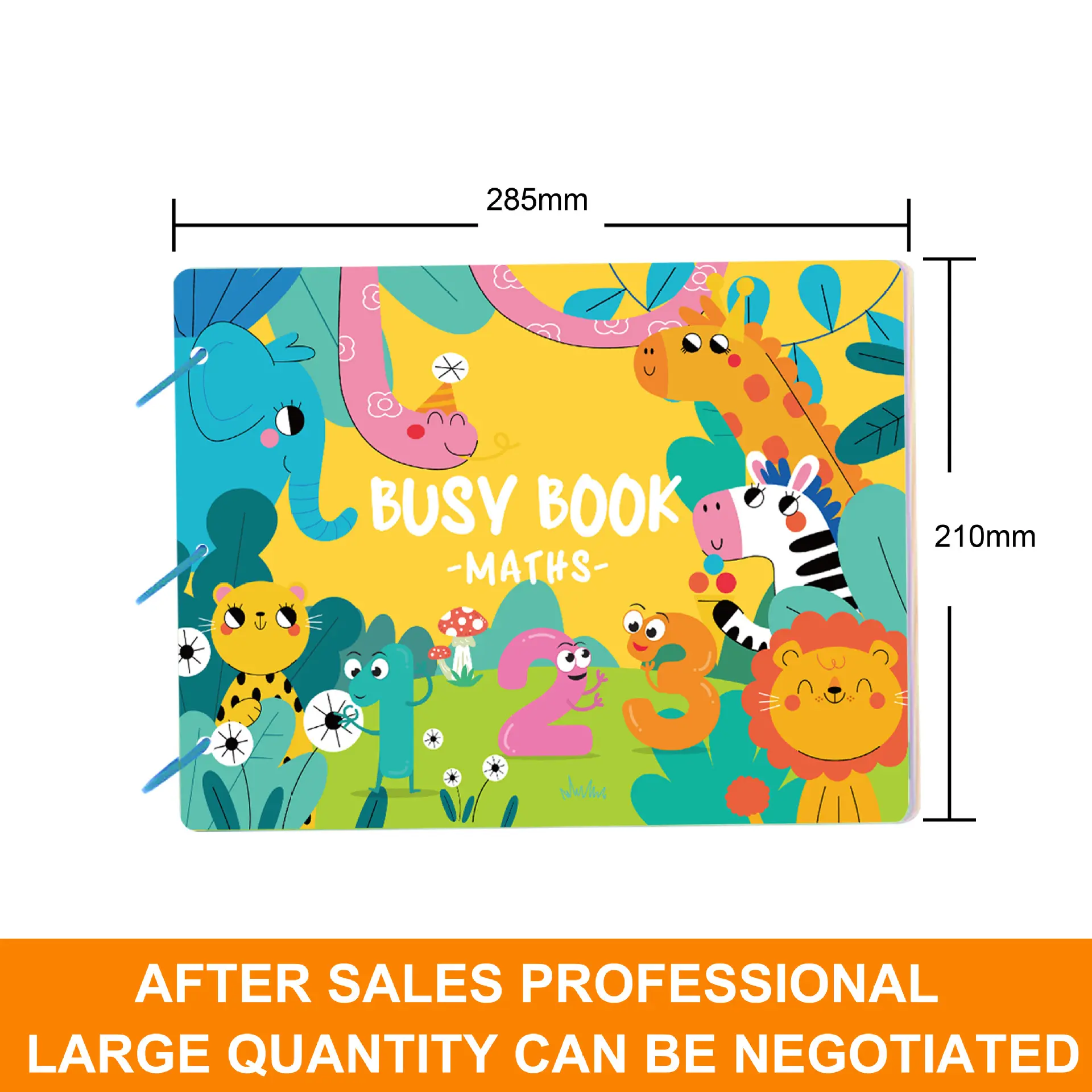 Children's busy book tearing book Anjing book pasting book educational toys early childhood education book learning education
