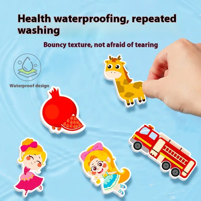 Children's jelly sticker repeatedly pasted quiet book jelly sticker early education educational toy 2-5 years old sticker