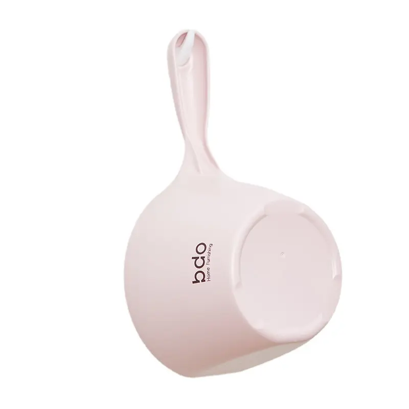 Unbroken water spoon deepened thickened long handle plastic large creative transparent water scoop scoop shampoo spoon