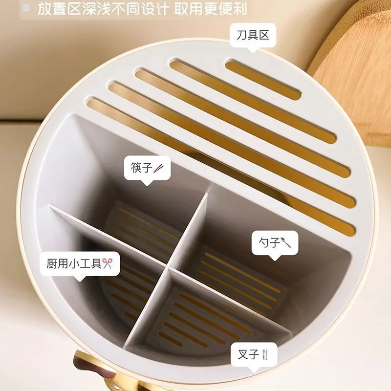 Shelf Household Countertop Multifunctional Chopsticks Cartridge Kitchen Knife Chopstick Cage Knife kitchen organizer