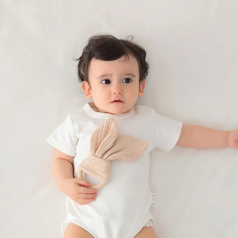 Baby soothing towel can be imported hand puppet toy baby sleeping artifact can bite gauze muppets hand puppet