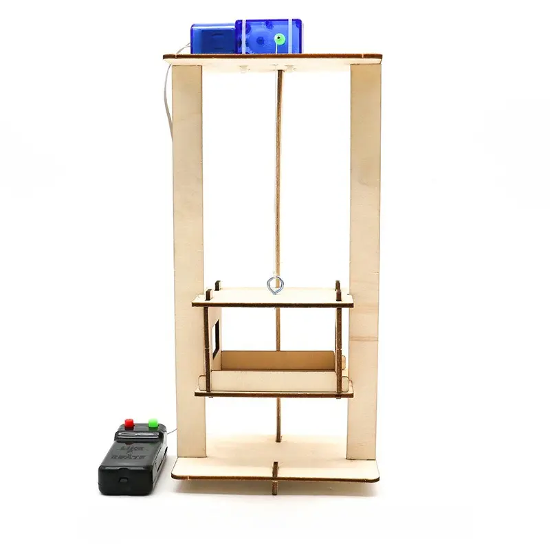 Elevator model DIY wire-controlled elevator elevator technology science experiment teaching aids physics toy science toy