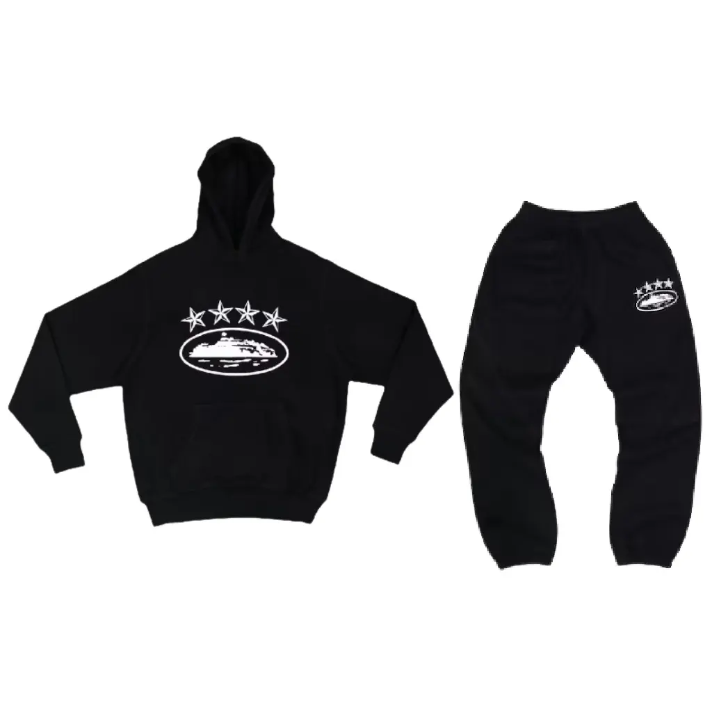 Loose sweater suit beauty trendy hip hop skateboard casual top men hoodies men clothing tracksuit men