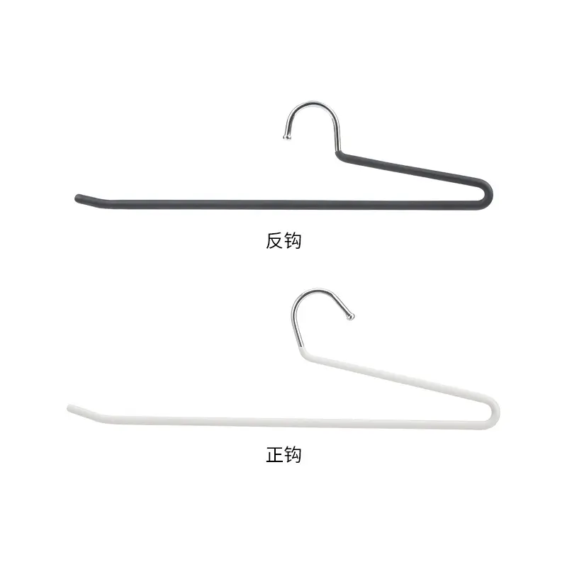 Pants rack non-slip and seamless pants hanging high manganese steel hat silk scarf wardrobe storage hanger hangers hanger
