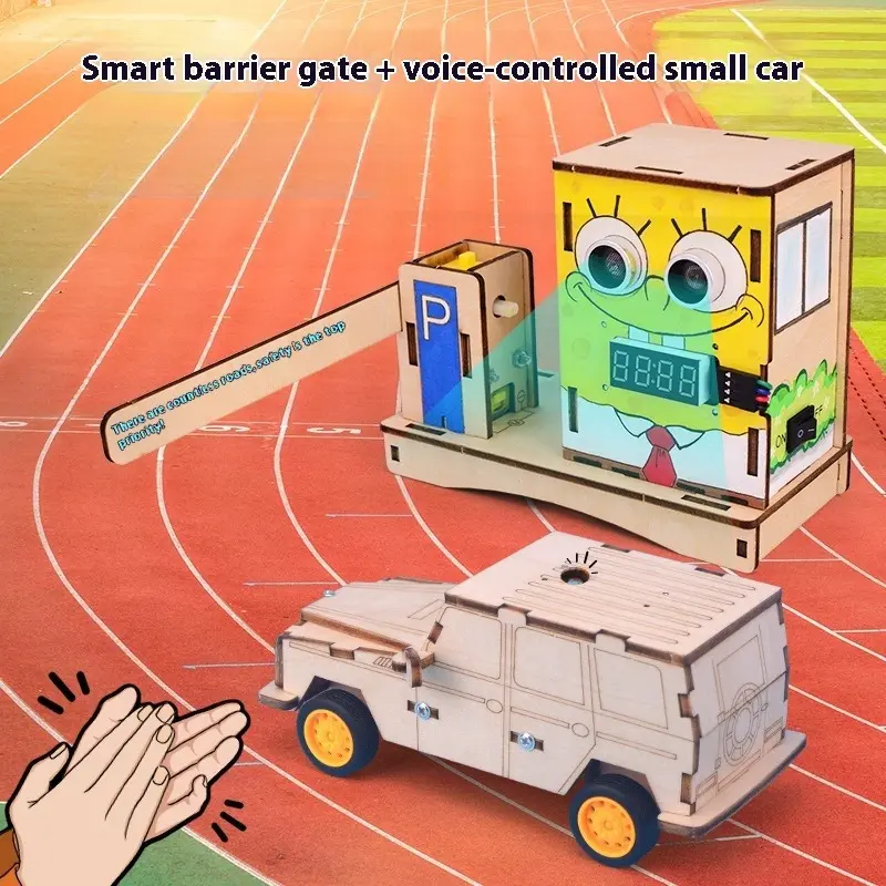 Scientific experimental toys DIY induction gate machine ultrasonic intelligent module technology small production science toy