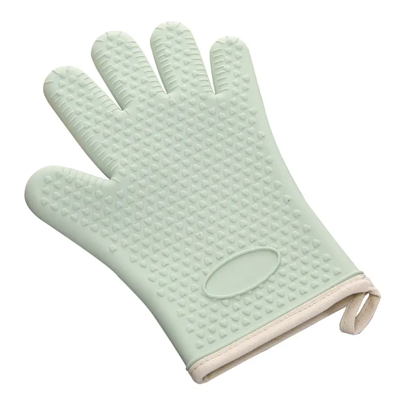 Silicone kitchen anti-scalding gloves high temperature microwave oven gloves baking gloves oven gloves heat resistant