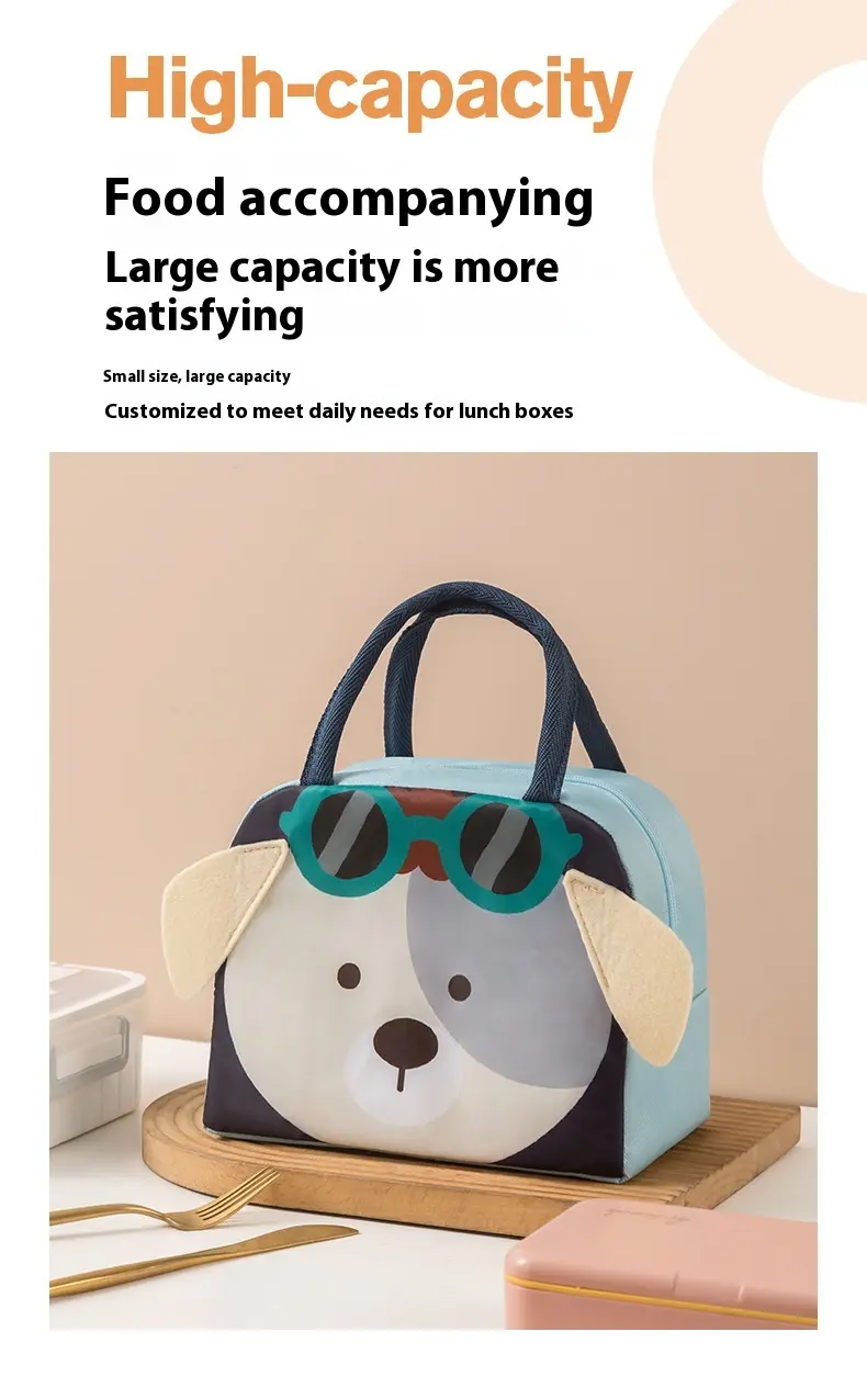 Thickened aluminum foil bento bag, office worker lunch box, outdoor thermal insulation bag, lunch bag. lunch bags for women