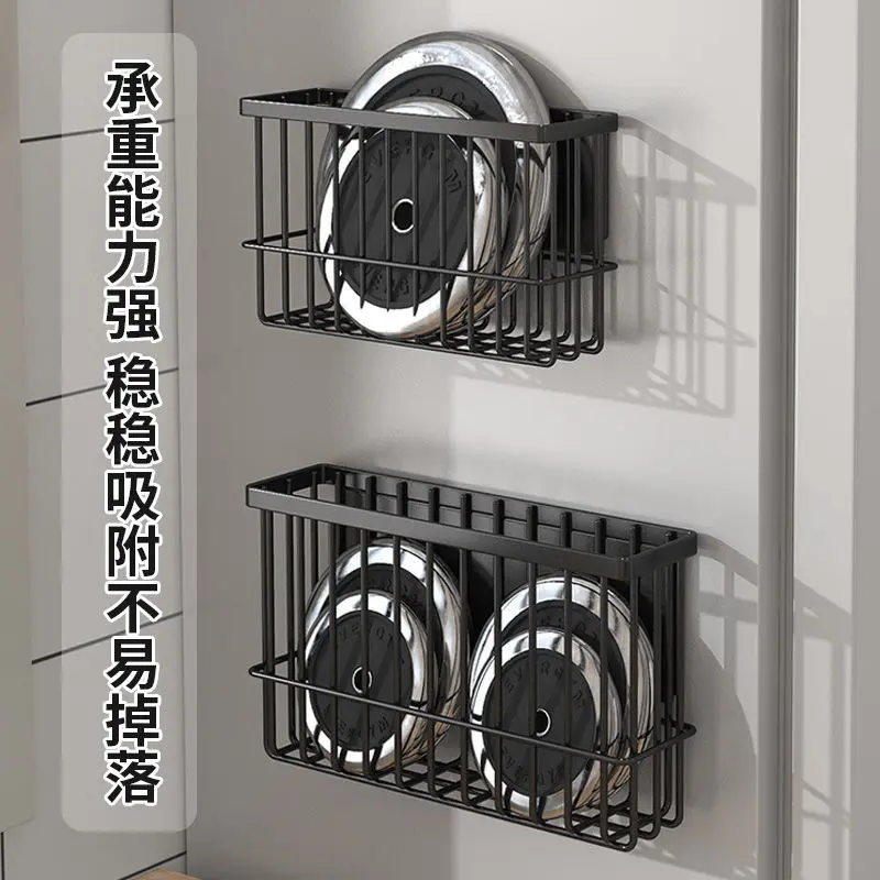 Kitchen refrigerator magnetic suction rack fresh-keeping bag towel seasoning plastic wrap storage rack kitchen organizer