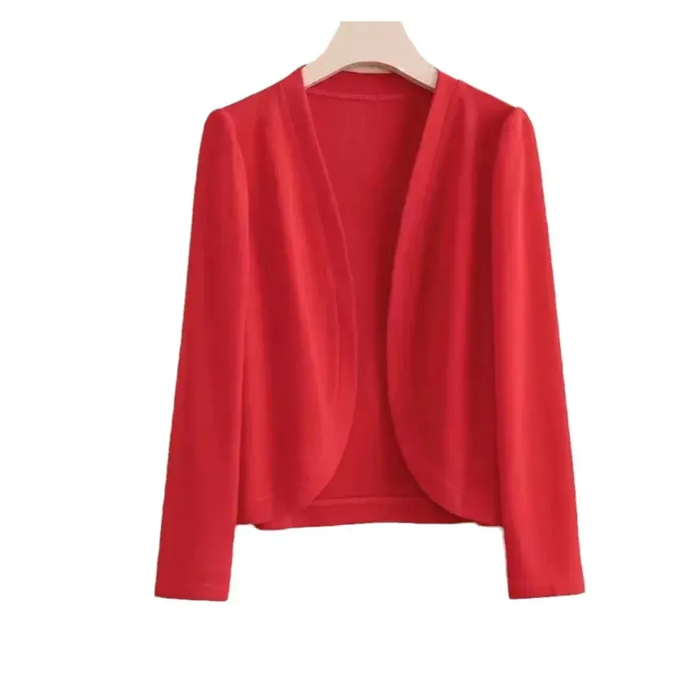 solid-color ice silk cardigan with shawl and anti-sun shoulder pads is fashionable and versatile, showing  white cardigan
