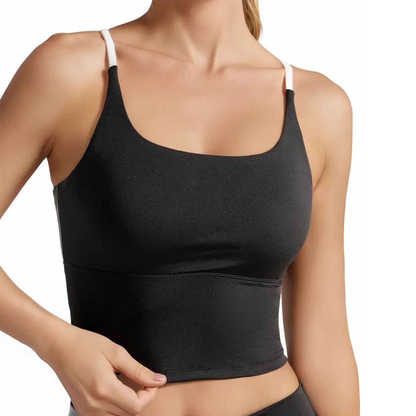 underwear women's summer cross beauty back thin shoulder strap high strength shock-proof high elastic top fitness yoga vest