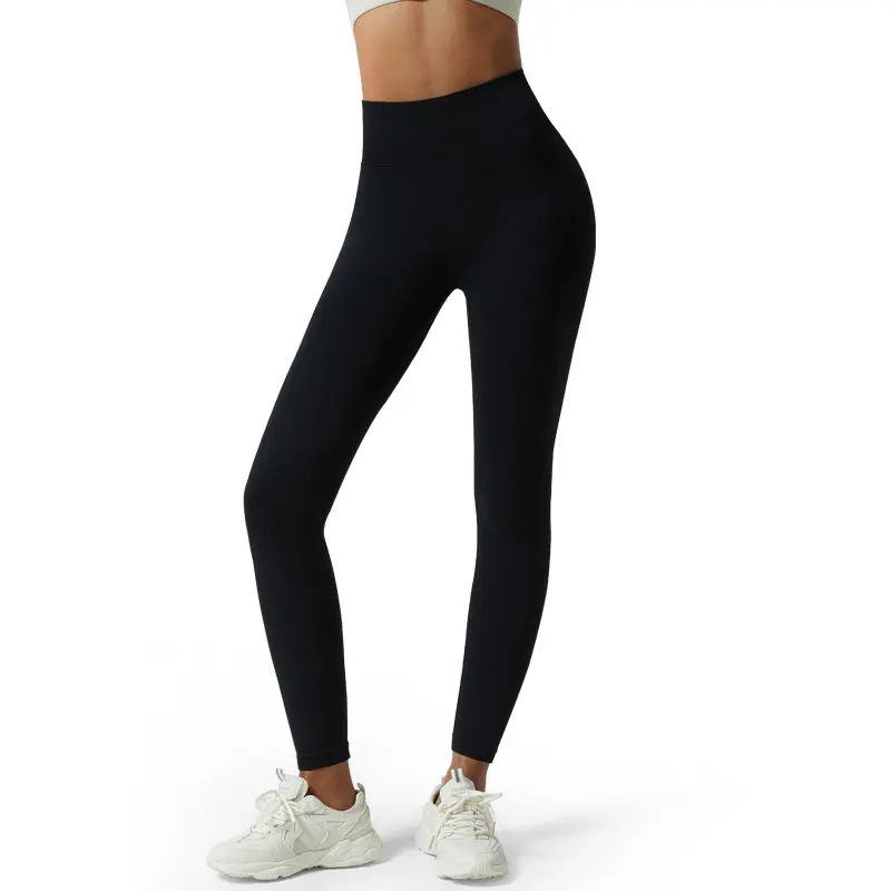 High elastic seamless sports fitness yoga pants beautiful hip pants peach hip pilates fitness pants women's high waist fitness