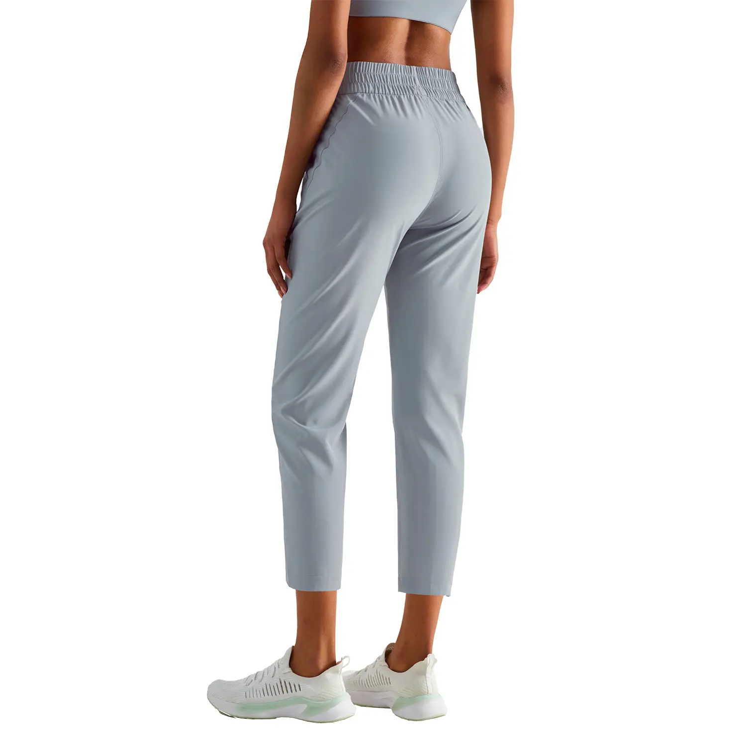 Sunscreen pants Thin quick-drying loose casual sweatpants pocket high-waisted wide-leg pants fitness pants women sweatpants