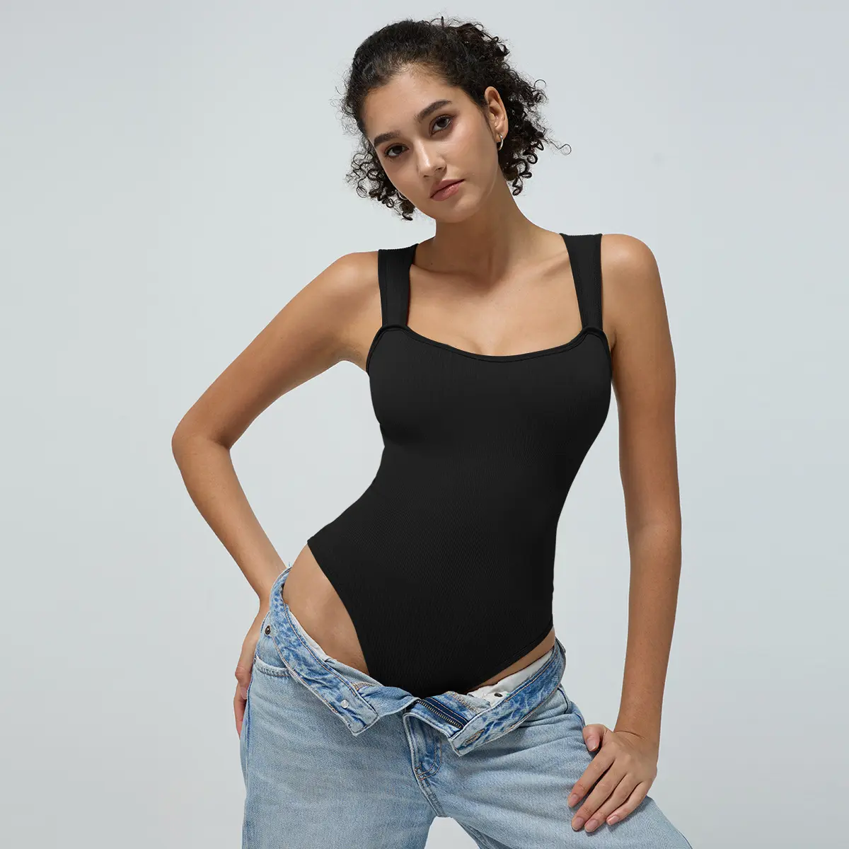 One-piece Yoga Suit Sports Training One-piece Seamless Yoga Shoulder Strap Triangle onesie clothes for women